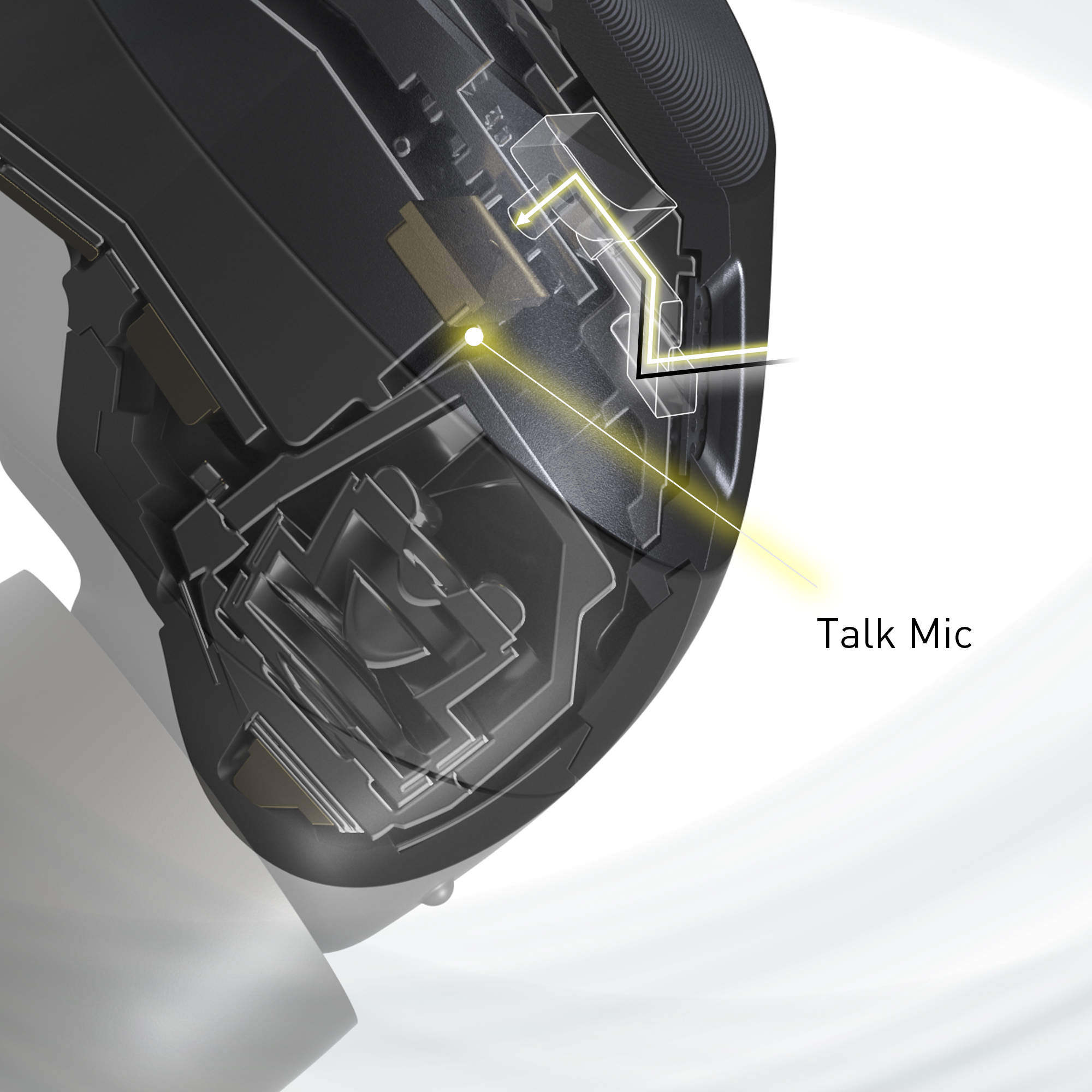 Microfone de conversa
