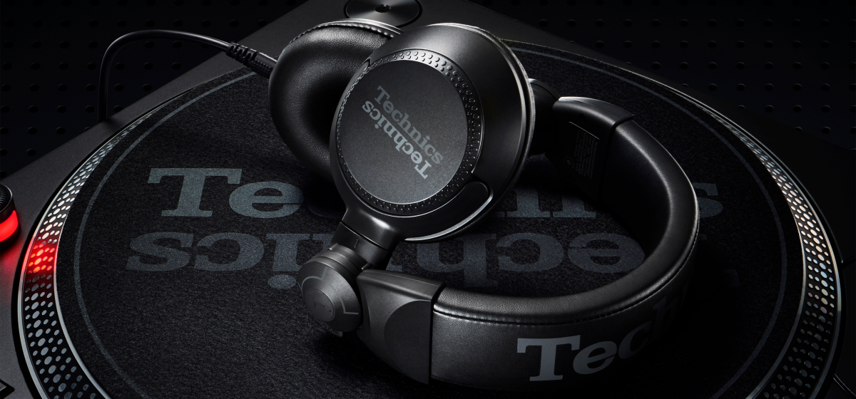 Technics EAH-DJ1200EK Auriculares Profesionales para DJ Negros