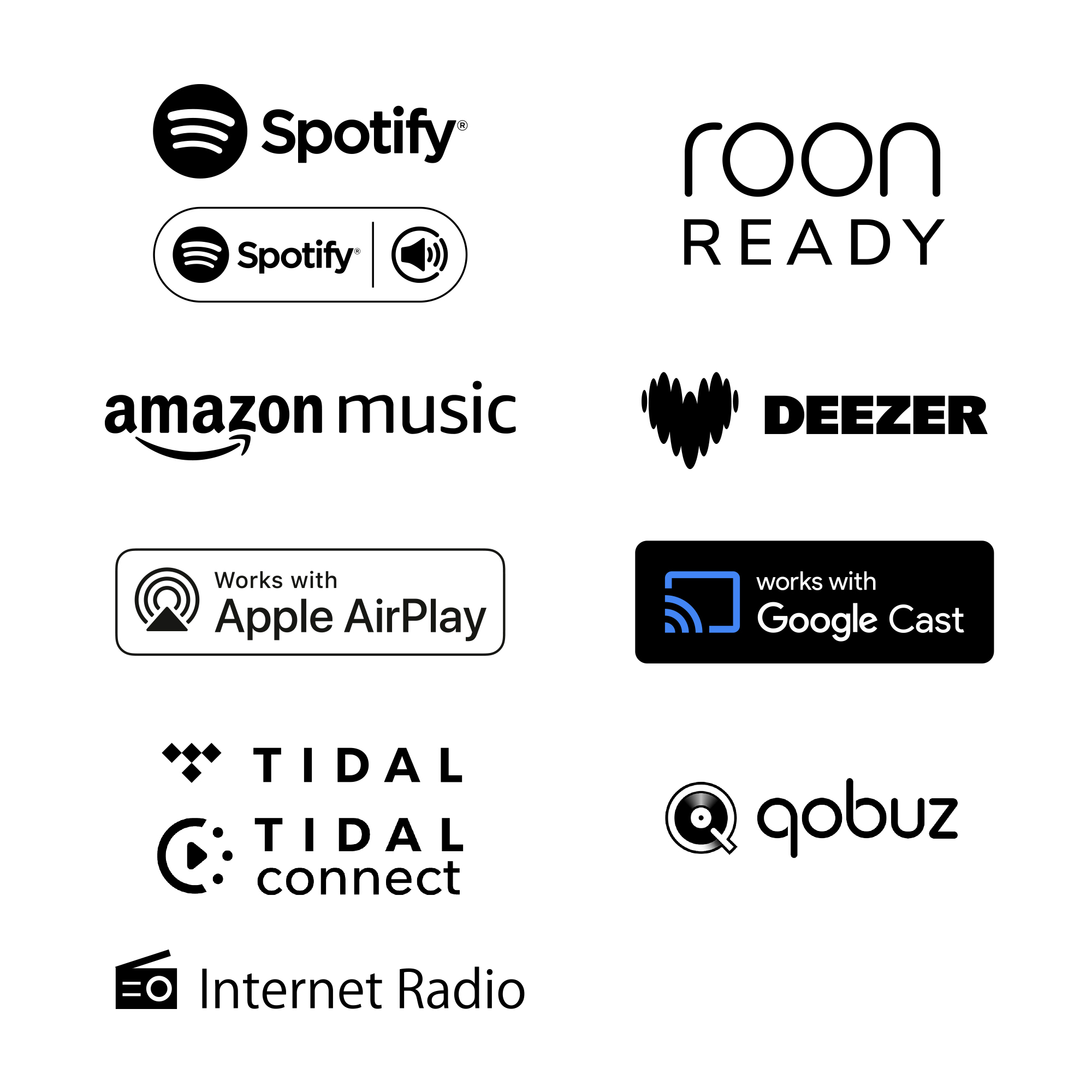 Compatibile con numerose sorgenti musicali