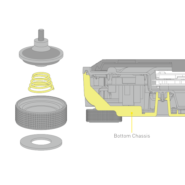 High-rigidity Cabinet and High-damping Insulator